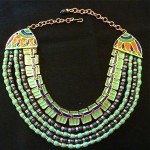 vintage 1960s hattie carnegie egyptian revival necklace