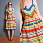 vintage 1970s lanz sundress