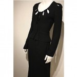 vintage 1970s ossie clark dress