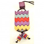 vintage 1984 missoni perfume holder necklace