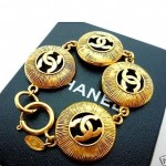 vintage chanel logo bracelet