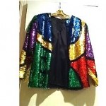 vintage christian dior sequin blazer