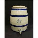 vintage crown stoneware crock cooler