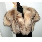 vintage fox fur bolero