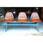 vintage herman miller tandem bench