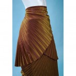 vintage kenzo fan pleat skirt