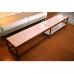 vintage mid-century edward wormley for dunbar long coffee table z