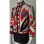 vintage pucci velveteen zipper jacket