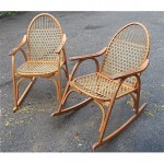 vintage tubbs snowshoe chairs z