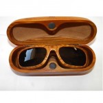 vintage wooden sunglasses