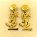 vintage ysl earrings