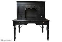 vintage 19th century plantation desk