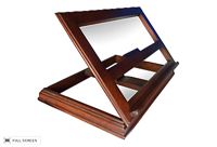 vintage drexel mahogany book stand