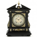 antique 1889 german neo baroque lenzkirch agul chiming mantel clock