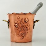 antique 1890s WMF Champagne Ice Bucket Cooler z