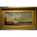 antique 19th century oil painting