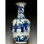 antique large 18th century chinese porcelain vase z