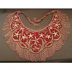 antique nautical sequin and glass bead shawl z