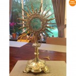 antique sterling monstrance