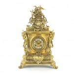 antique tiffany solid bronze tiffany samuel marti clock z