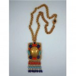 askew scarab necklace