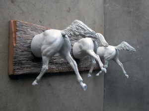 Equine by Lauren Wall Rack