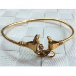 victorian gold horseshoe bracelet