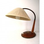 vintage 1950s danish modern table lamp z