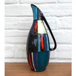 vintage 1950s lu klopfer german studio pottery pitcher vase z