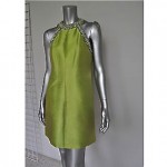 vintage 1960s german silk mini dress z