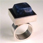 vintage 1960s modernist hans hansen sterling ring