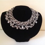 vintage 1961 christian dior rhinestone necklace