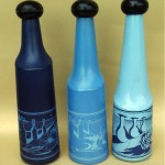 vintage 1970s salvador dali bottle set