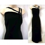 vintage 1990s thierry mugler maxi dress gown