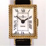 vintage baume and mercier for tiffany 14k watch