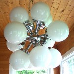 vintage chome sputnik ceiling light