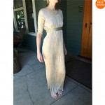 vintage fortuny delphos evening gown