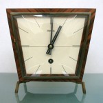 vintage hermle german table clock