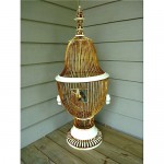 vintage huge metal shabby chic birdcage