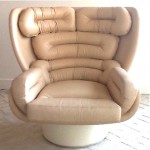 vintage joe colombo original elda armchair z