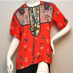 vintage koos van den akker silk blouse z