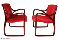 vintage midcentury bentwood chairs