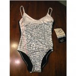 vintage nwt de weese dear john bathing suit