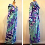 vintage pucci for formfit rogers hooded robe