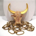 vintage razza longhorn belt