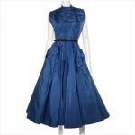 vintage 1950s christian dior silk dress z