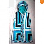 vintage 1960s emilio pucci terry cloth hoodie cover-up z