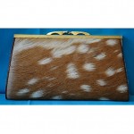 vintage fur handbag