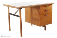 vintage mid-century modern desk