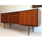 vintage mid-century nils johnsson for troeds credenza sideboard